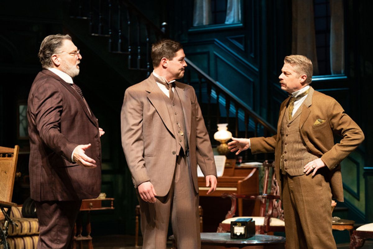 Marco Barricelli, Hunter Spangler and Jamison Jones at 