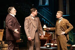 Marco Barricelli, Hunter Spangler and Jamison Jones @ BroadwayWorld Marco Barricelli, Hunter Spangler and Jamison Jones Photo