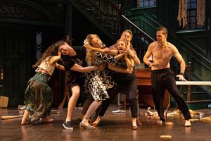 Jess Andrews, Hunter Spangler, Shannon Cochran, Tessa Auberjonois, Jamison Jones and Lea Coco @ BroadwayWorld Jess Andrews, Hunter Spangler, Shannon Cochran, Tessa Auberjonois, Jamison Jones and Photo