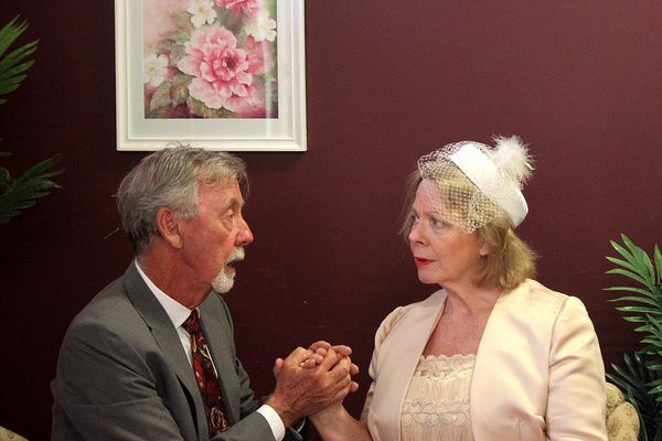 Geoffrey Leeder and Susan Lynch  Photo