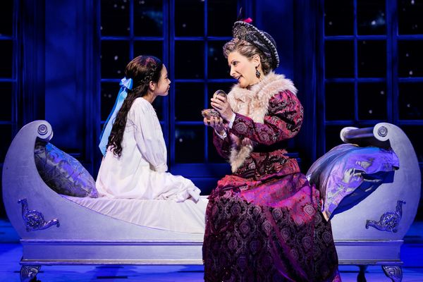 L-R Alexandrya Salazar & Gerri Weagraff in Anastasia. Photo courtesy of the productio Photo