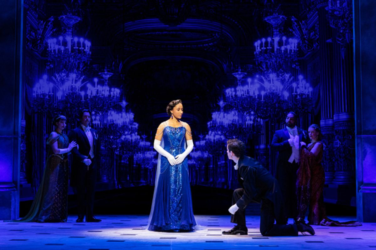 Veronica Stern (center) and company in Anastasia. Photo courtesy of the production. at 