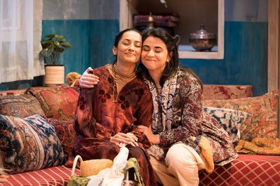 Nitya Vidyasagar and Chritine Mirzayan Photo