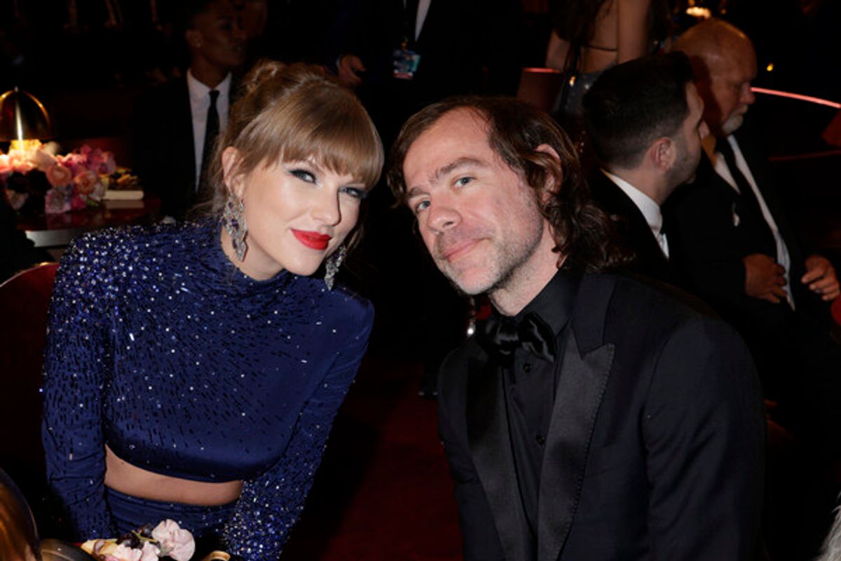 Taylor Swift and Aaron Dessner at 
