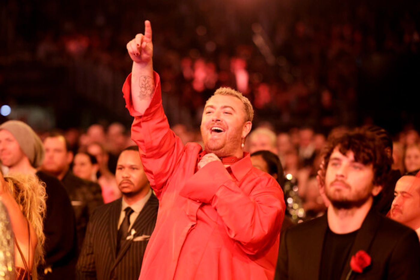 Photos: Inside the 65th GRAMMY Awards With Adele, Beyoncé, Taylor Swift & More  Image