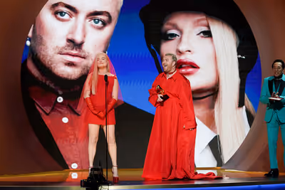 Sam Smith and Kim Petras Photo