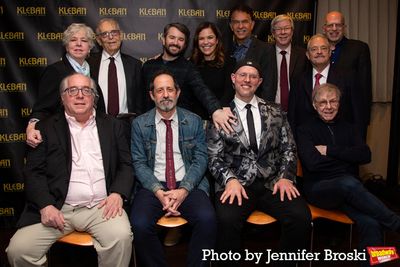 Back: Sarah Douglas, Richard Maltby, Jr., Alex Brightman, Lindsay Mendez, Brian Stoke Photo