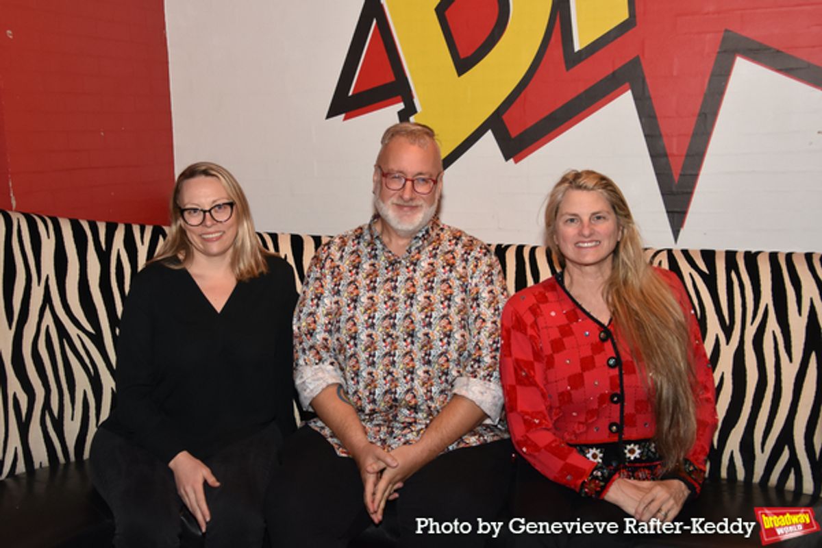 Bevin Ross (Executive Director), Gabriel Stelian-Shanks (Artistic Director) and Bonnie Comley (President) at 