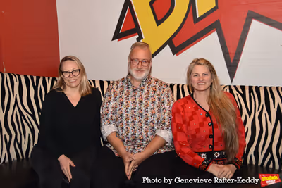 Bevin Ross (Executive Director), Gabriel Stelian-Shanks (Artistic Director) and Bonni Photo
