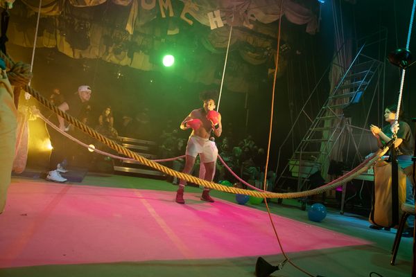 Brian Quijada, Esco Jouley, and Nicole Villamil Photo