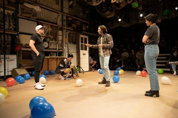 Brian Quijada, Mitchell Winter, Christopher Bannow, and Nicole Villamil Photo