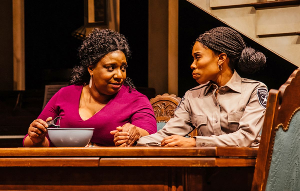 Deanna Reed-Foster and Candace Thomas at 