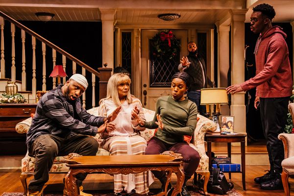 Lee Edward Colston II, Ella Joyce, Candace Thomas, Keith A. Wallace, and Opa Adeyemo Photo