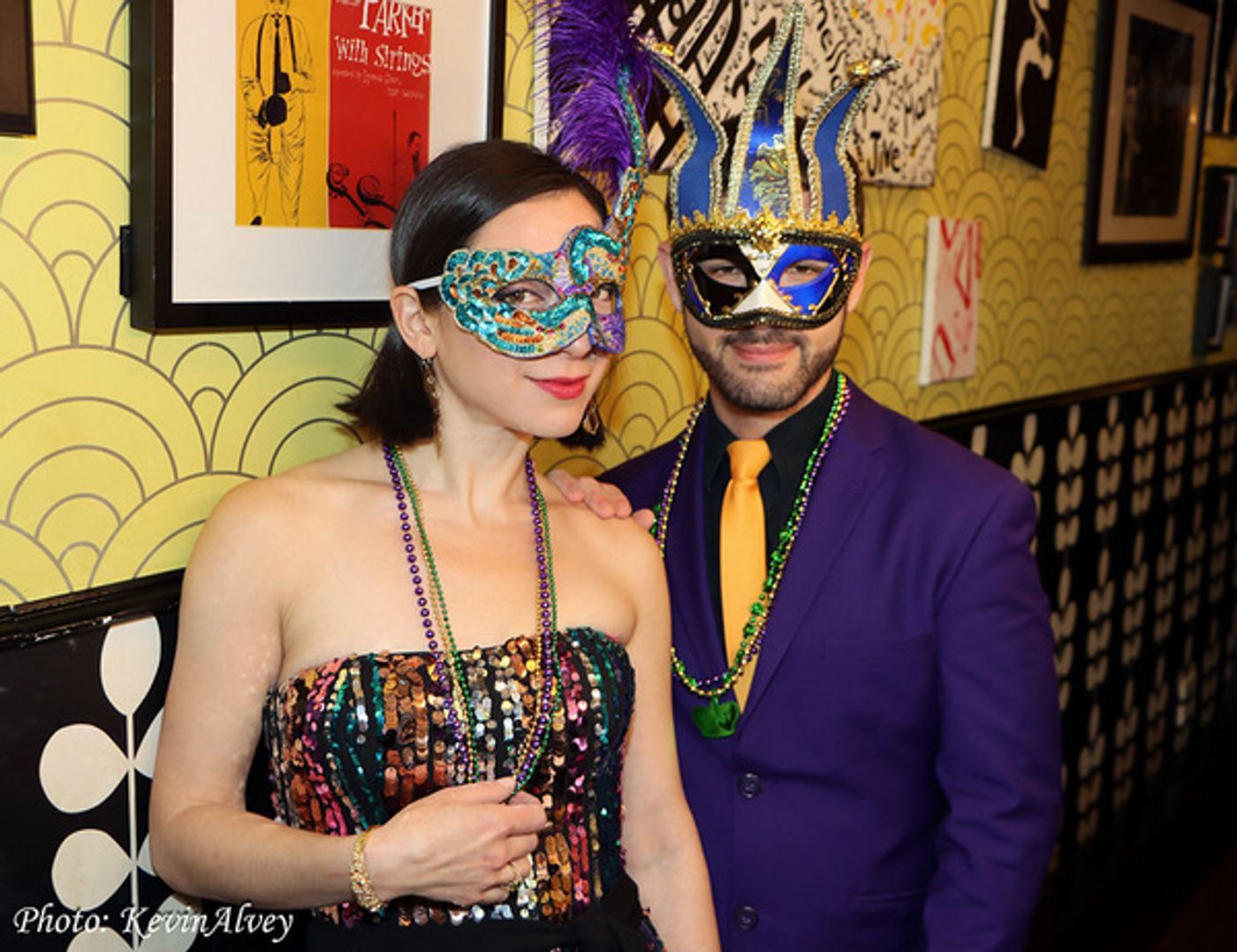 Photos: FUNNY GIRL Star Julie Benko Marches Her Mardi Gras Band Out At Birdland! Photos: FUNNY GIRL Star Julie Benko Marches Her Mardi Gras Band Out At Birdland! Image