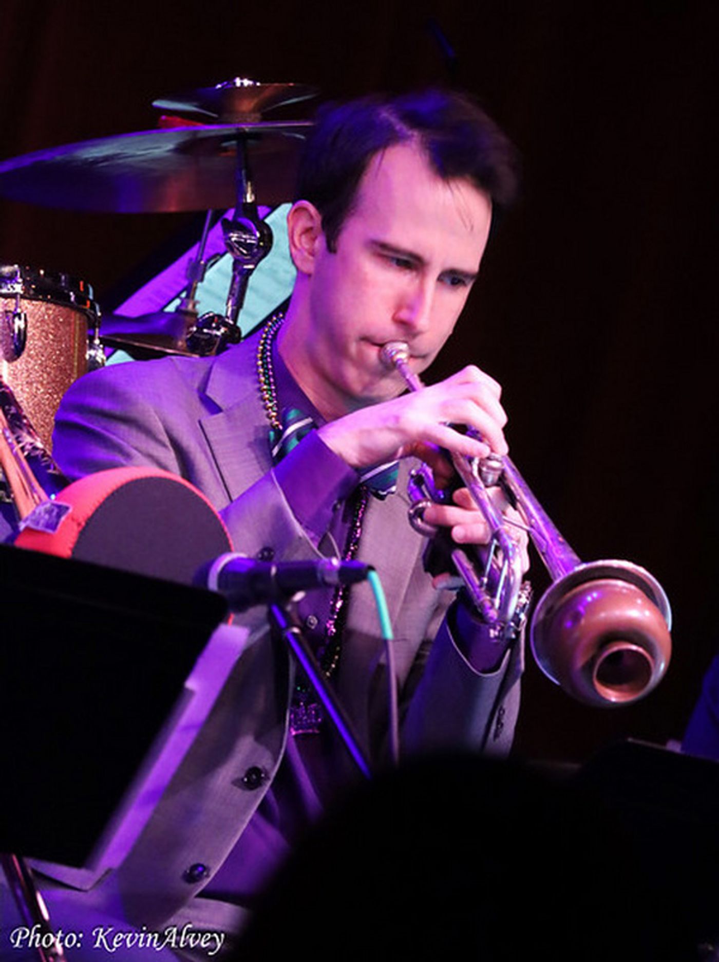 Photos: FUNNY GIRL Star Julie Benko Marches Her Mardi Gras Band Out At Birdland! Photos: FUNNY GIRL Star Julie Benko Marches Her Mardi Gras Band Out At Birdland! Image