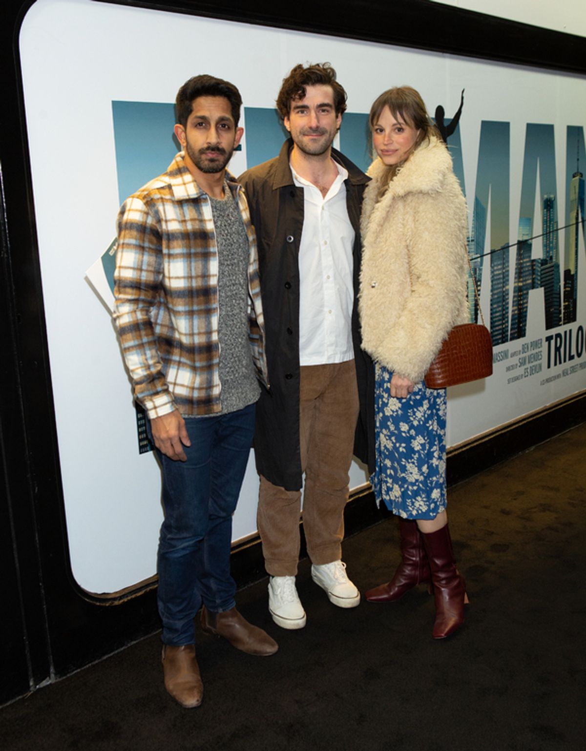 


Sagar Radia, Nicholas Bishop & Jes Macallan at 