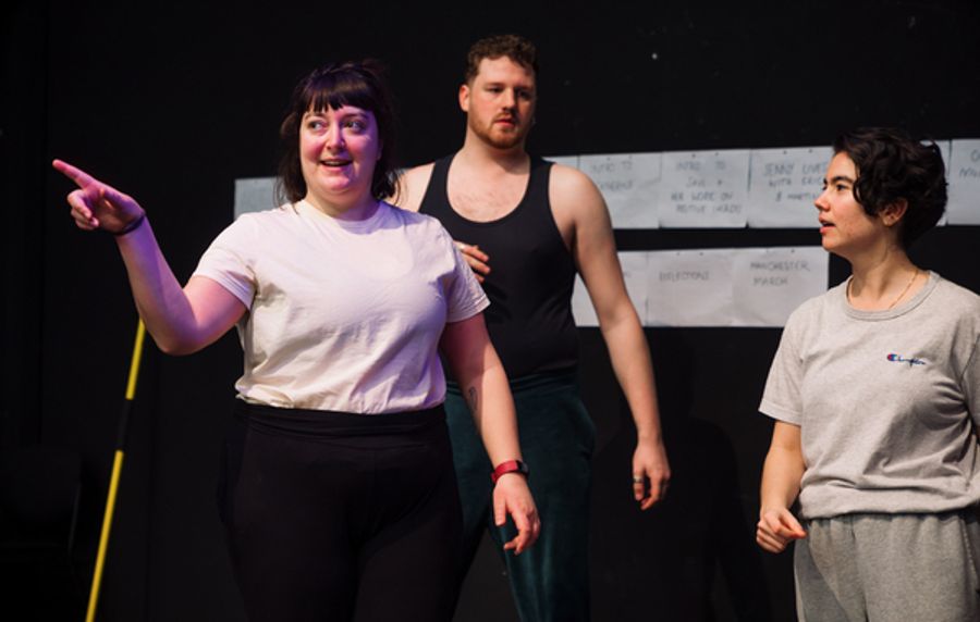 Photos: Go Inside Rehearsals for AFTER THE ACT at New Diorama Theatre Image