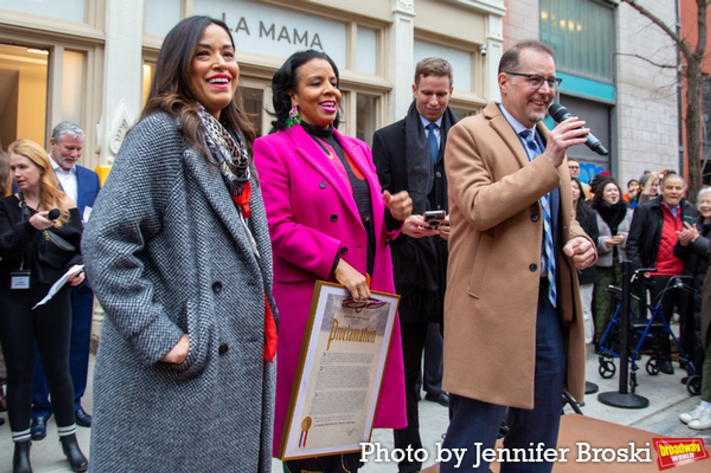 Photos: Andre De Shields & More Gather to Celebrate the Re-Opening of La MaMa  Image