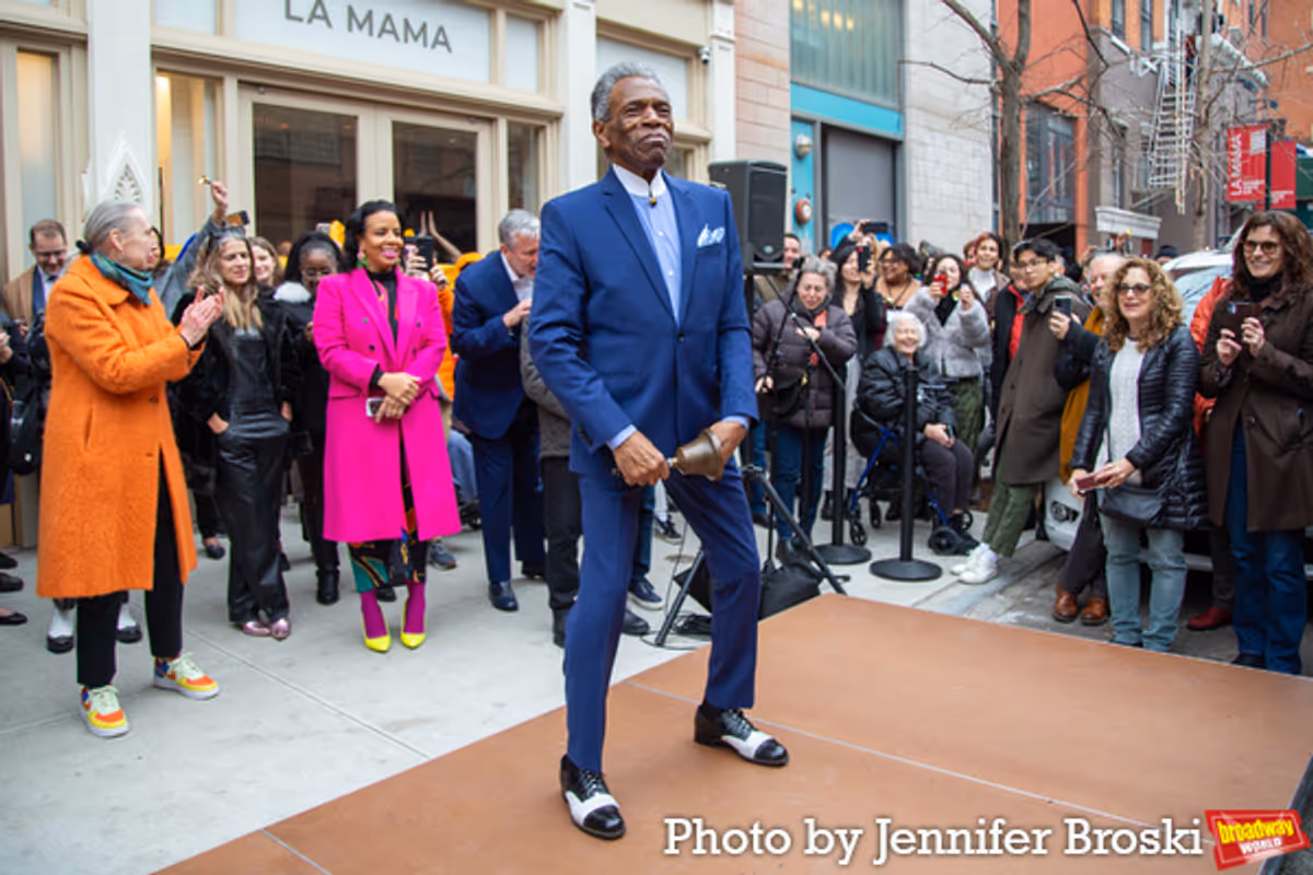 Andre de Shields at Photos: Andre De Shields & More Gather to Celebrate the Re-Opening of La MaMa