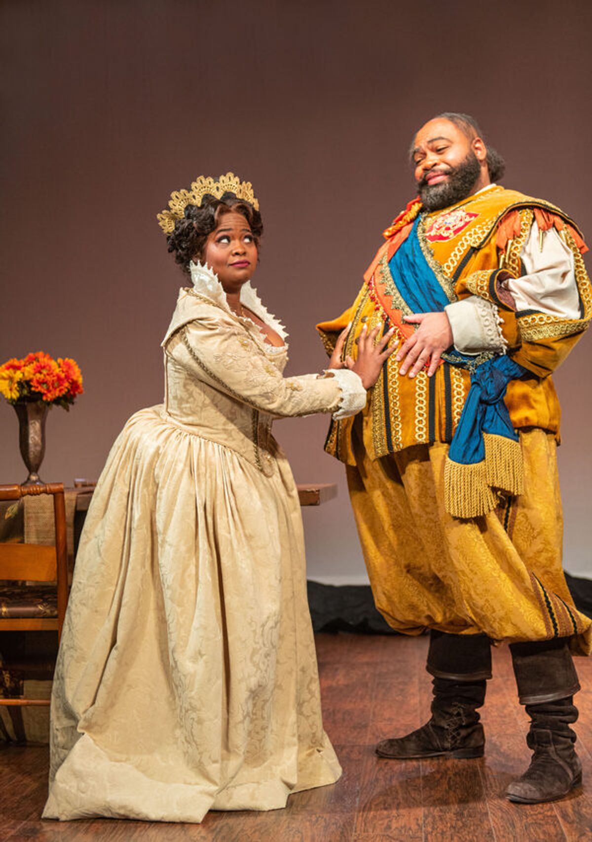 Chanáe Curtis and Darren Drone  at 