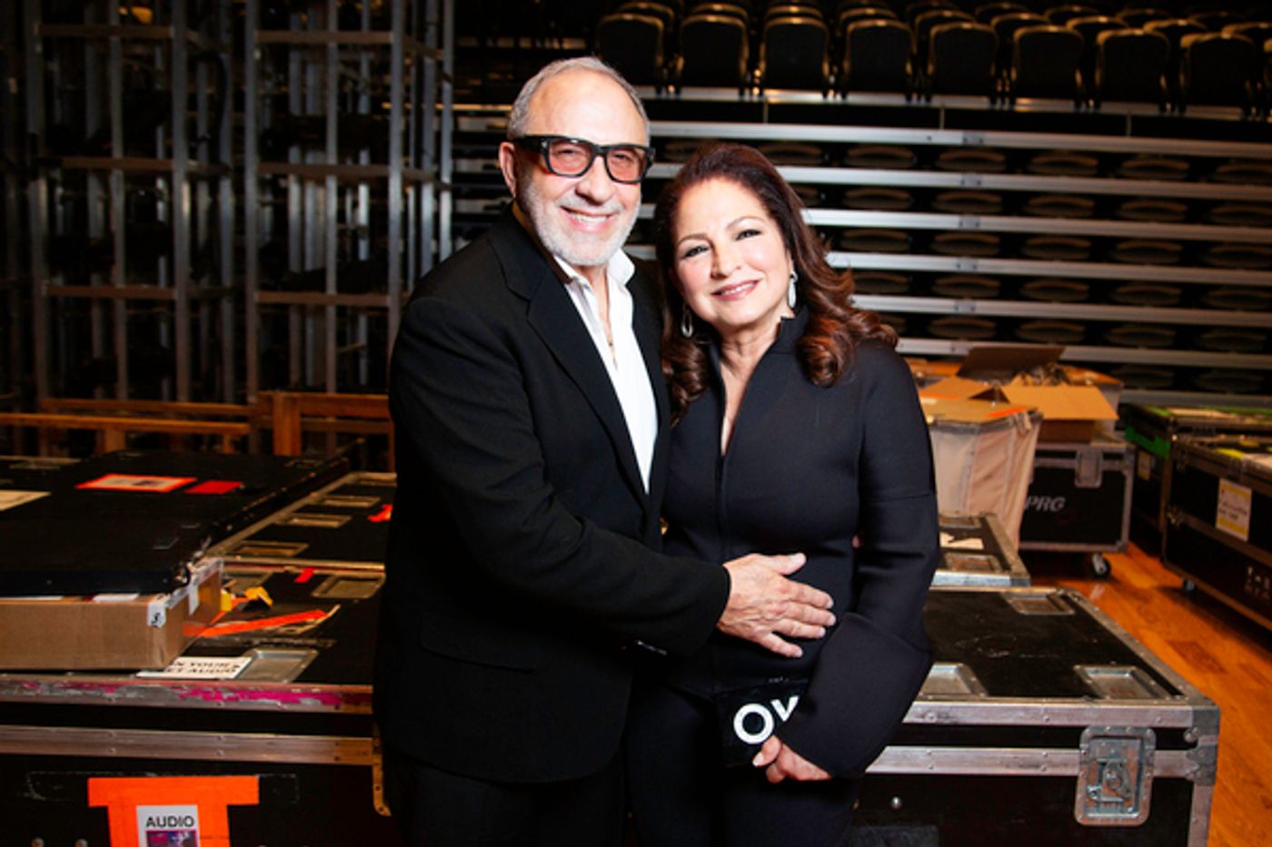 Photos/Video: Gloria and Emilio Estefan Visit the National Tour of ON YOUR FEET!  Image
