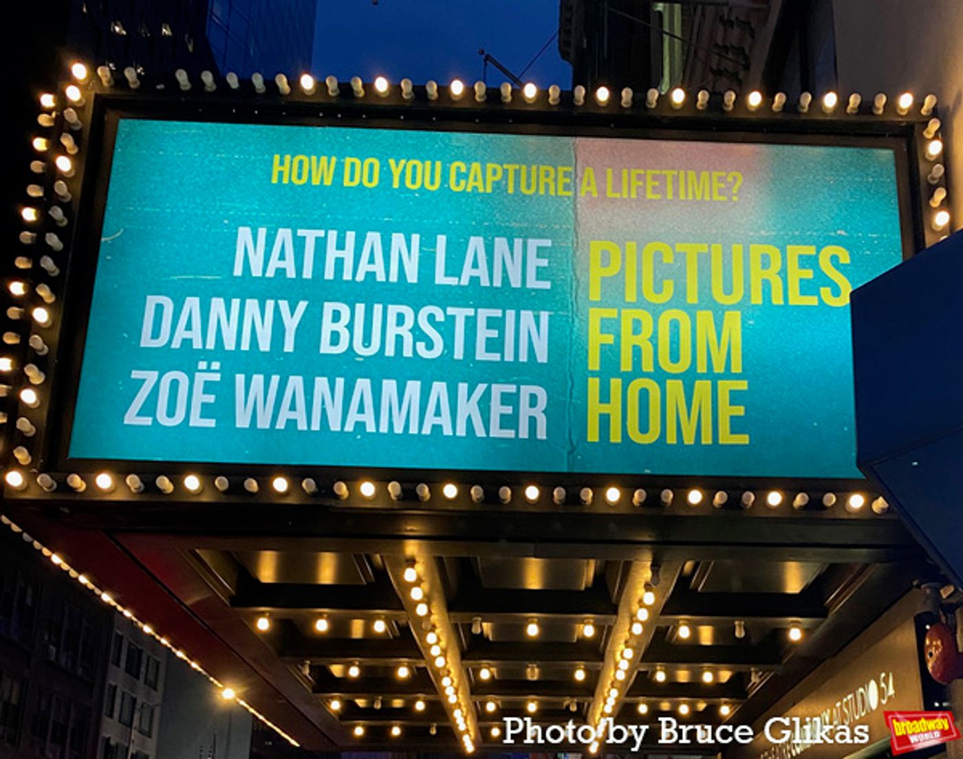 Photos: See PICTURES FROM HOME Stars Nathan Lane, Danny Burstein, and Zoë Wanamaker Take Their Opening Night Bows!  Image