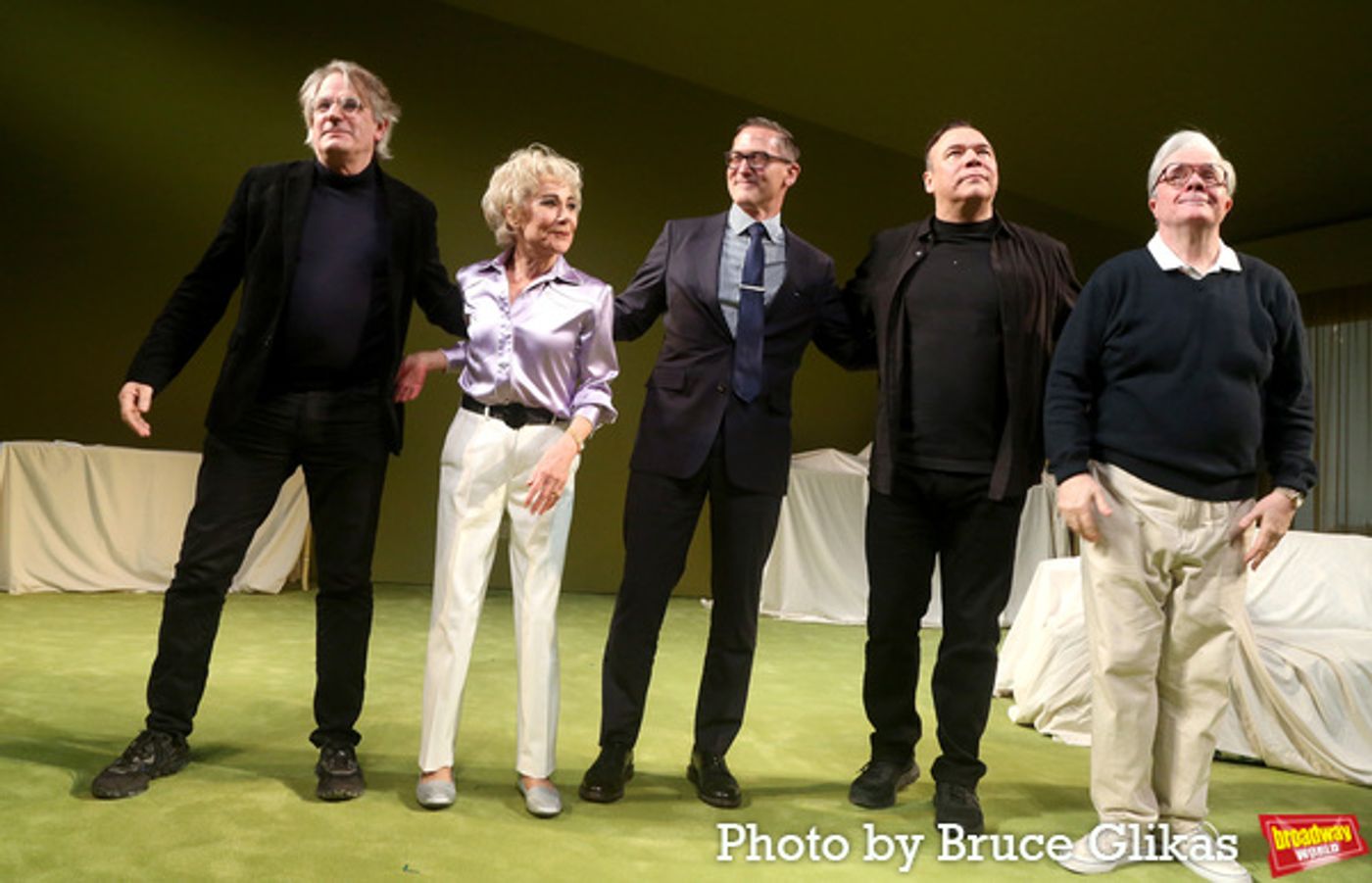Photos: See PICTURES FROM HOME Stars Nathan Lane, Danny Burstein, and Zoë Wanamaker Take Their Opening Night Bows!  Image