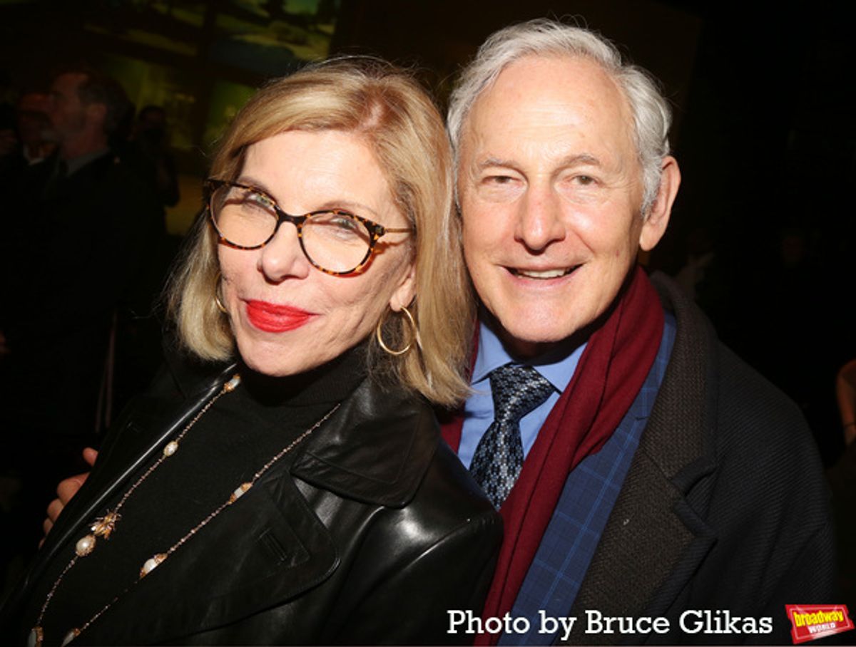 Christine Baranski and Victor Garber at 