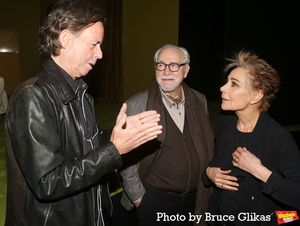 Kenny Sultan, Brian Cox and Zoë Wanamaker  Photo