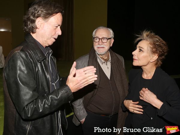 Kenny Sultan, Brian Cox and Zoë Wanamaker  Photo
