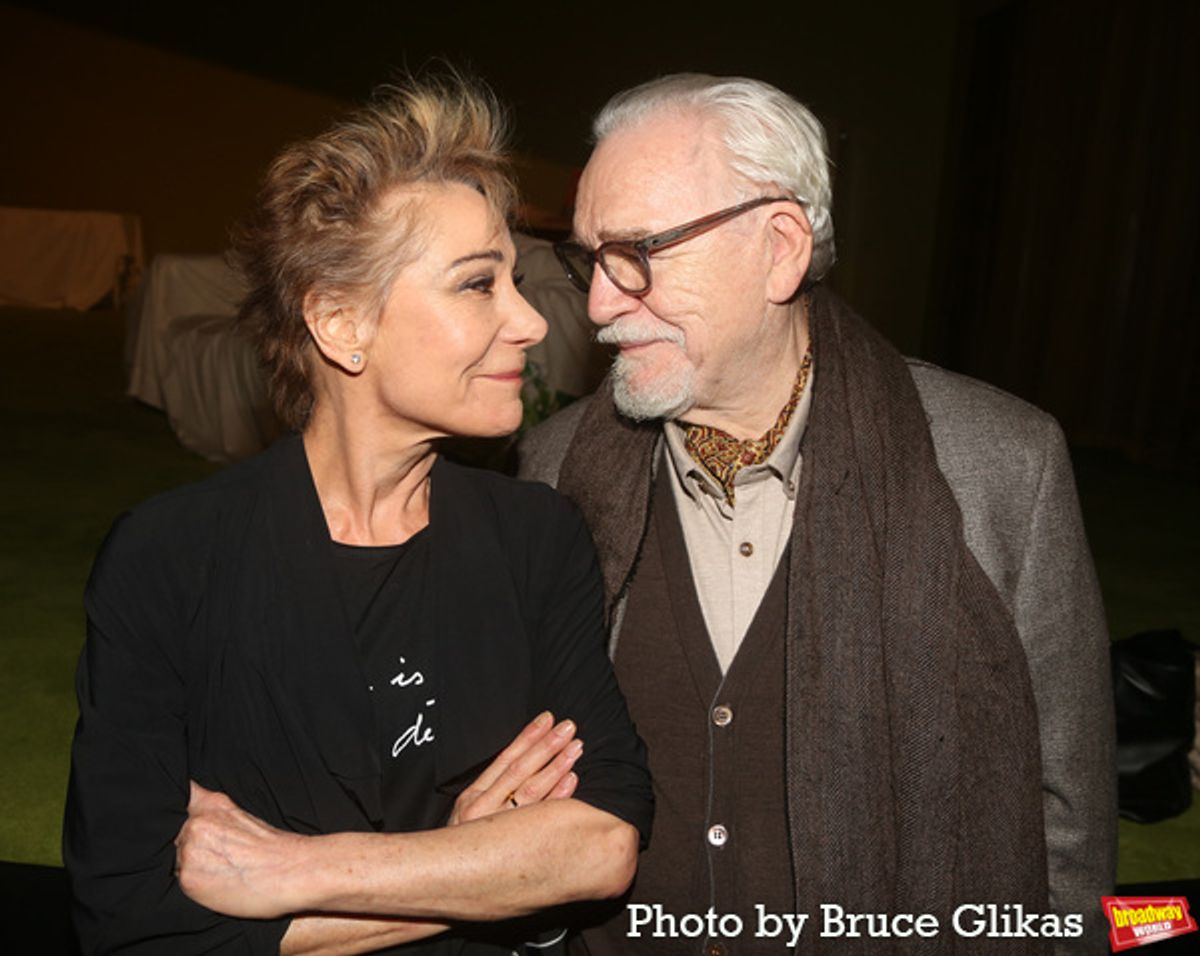 Zoë Wanamaker and Brian Cox at 