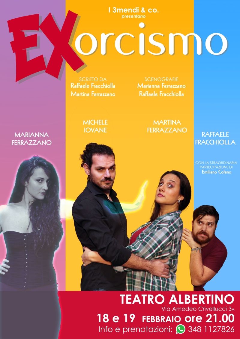 Previews: EX-ORCISMO al TEATRO ALBERTINO  Image