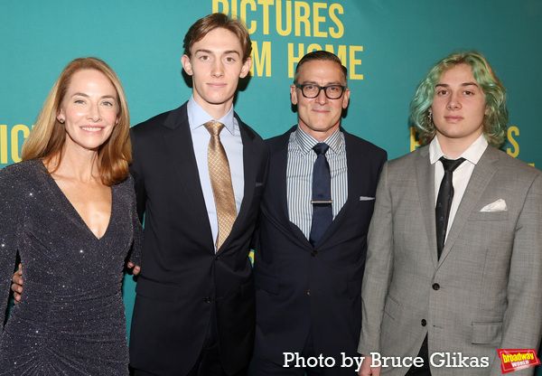 Evelyn Carr White, Conrad White, Playwright Sharr White and Sidonius White Photo