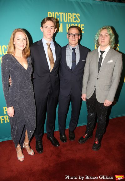 Evelyn Carr White, Conrad White, Playwright Sharr White and Sidonius White Photo