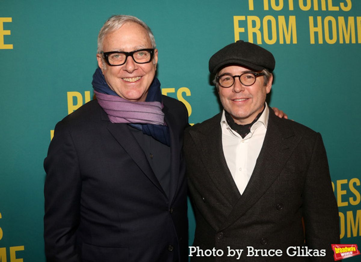 Scott Wittman and Matthew Broderick  at 