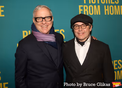 Scott Wittman and Matthew Broderick  Photo