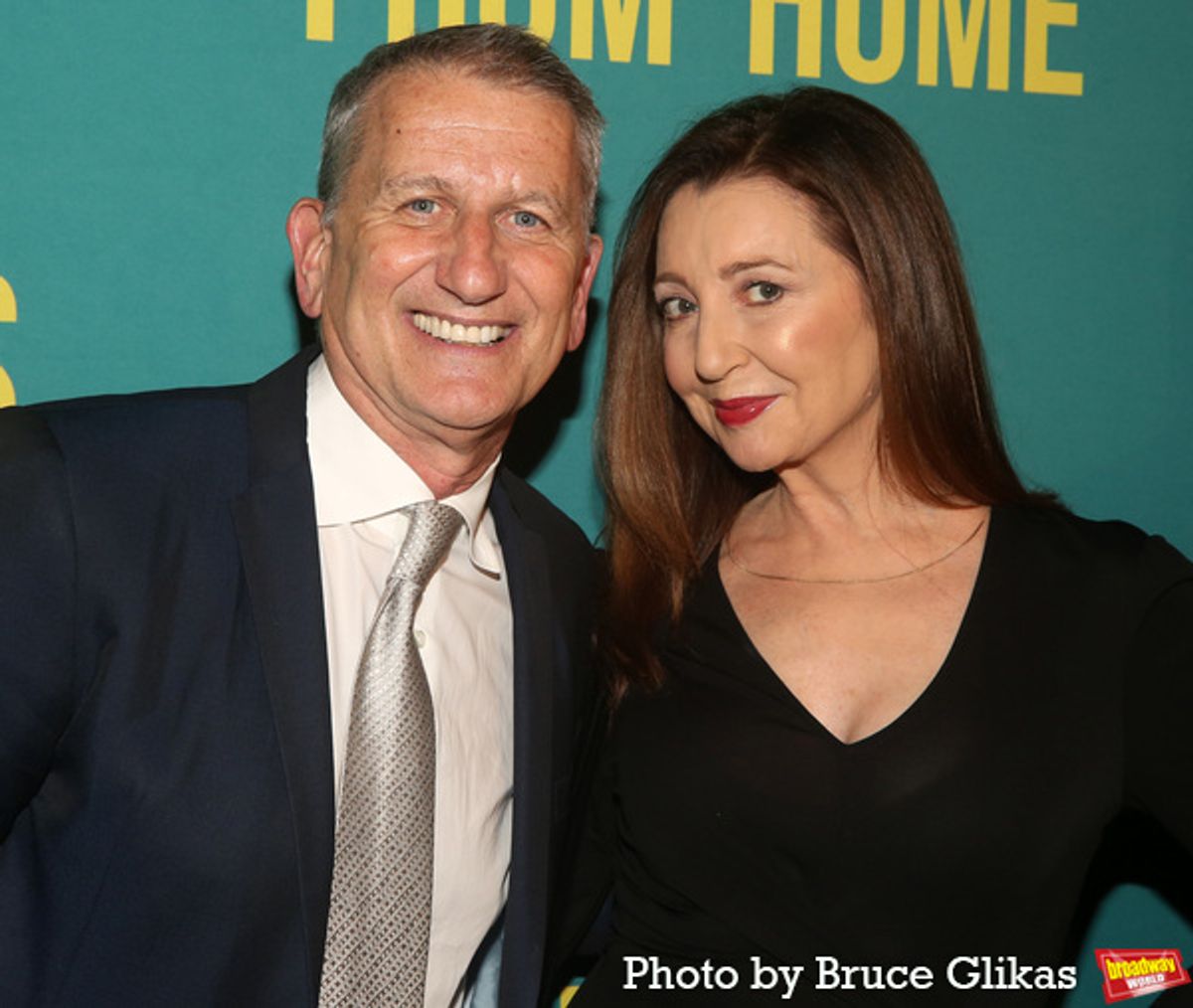 Tom Kirdahy and Donna Murphy at 