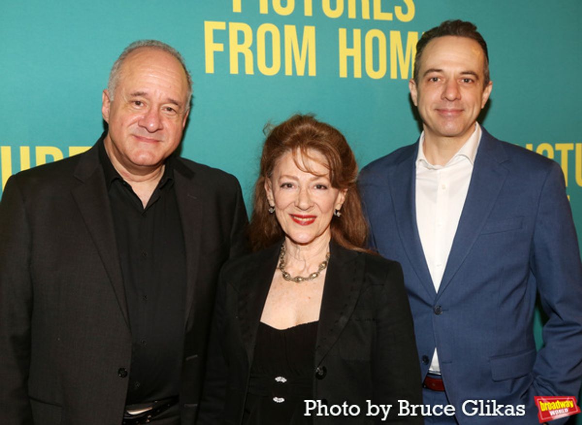 Adam Grupper, Lori Wilner and David Mason  at 