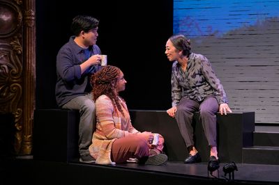 Phil Wong, Sam Jackson, and Keiko Shimosato Carreiro Photo