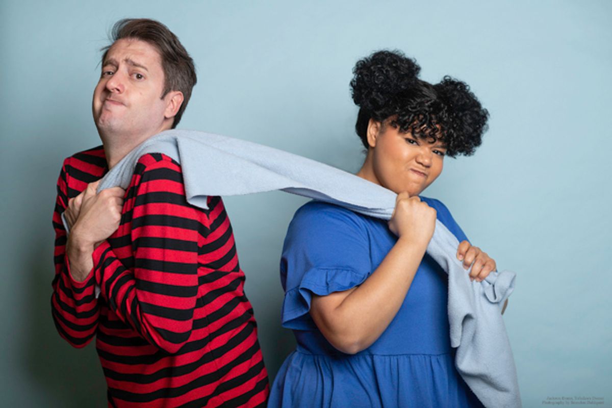 Jackson Evans, Amanda Walker at 