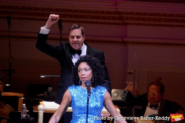 Steven Reineke and Heather Headley Photo