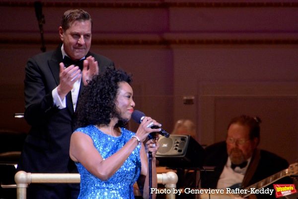 Steven Reineke and Heather Headley Photo