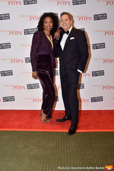 Heather Headley and Steven Reineke Photo