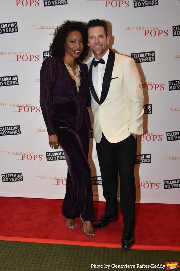Heather Headley and Chris Mann Photo