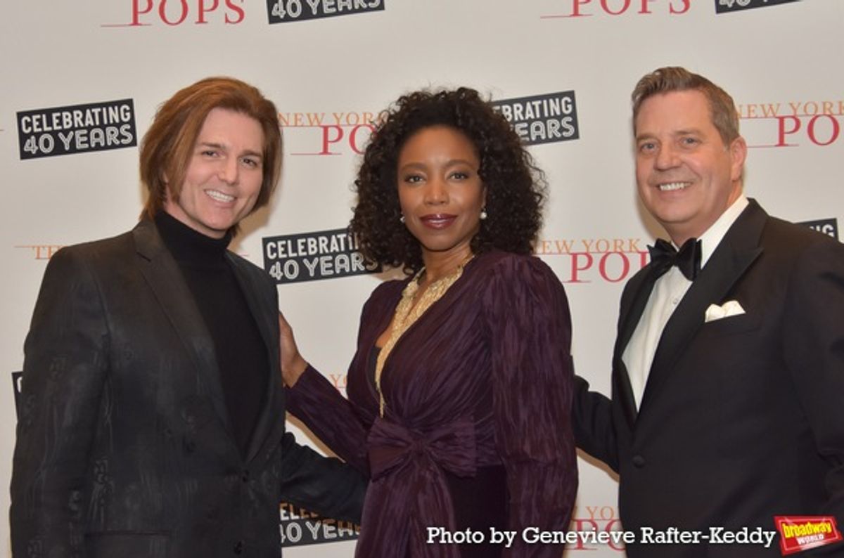 Eric Gabbard, Heather  Headley and Steven Reineke at 