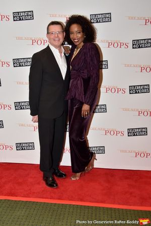 Ron Colvard and Heather Headley Photo