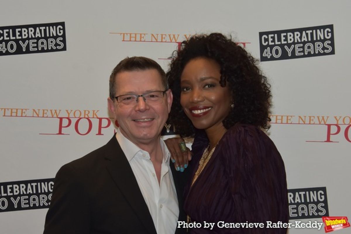 Ron Colvard and Heather Headley at 
