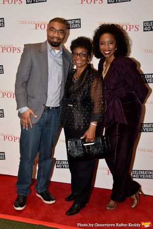 Brian Musso, Hannah Headley and Heather Headley Photo