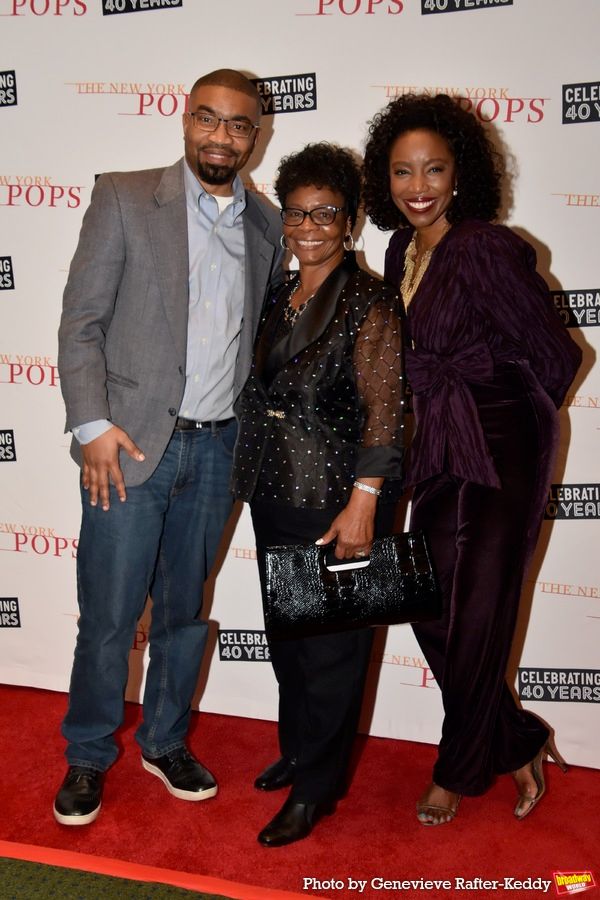 Brian Musso, Hannah Headley and Heather Headley Photo