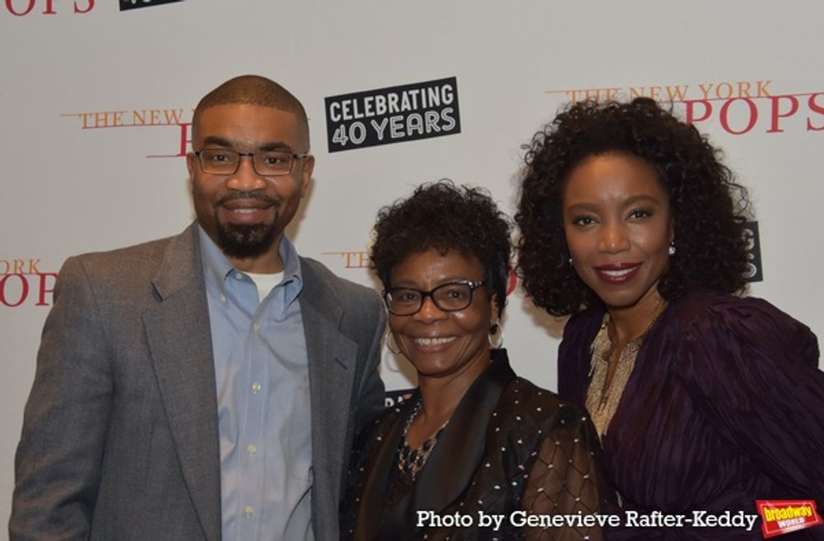 Brian Musso, Hannah Headley and Heather Headley at 